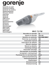 Gorenje MVC72FW Användarmanual