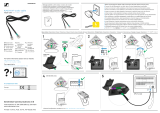 Sennheiser RJ45-RJ11-audio cable Snabbstartsguide