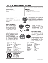 DLS DLS UR 1 Ultimate series Bruksanvisning