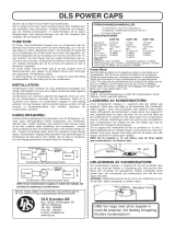 DLS Power cap Bruksanvisning