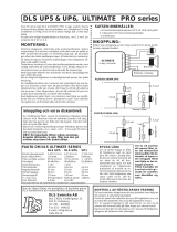 DLS UP6 Bruksanvisning