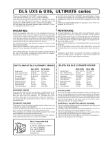 DLS UX5 / UX6 Bruksanvisning