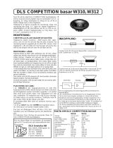 DLS W310, W312 Bruksanvisning