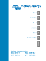 Victron energy BlueSolar charge controller MPPT 150/45 up to 150/70 Bruksanvisning