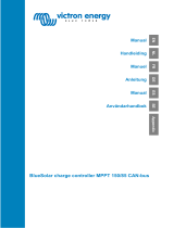 Victron energy BlueSolar Charge Controller MPPT 150/85 CAN-bus Bruksanvisning