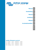 Victron energy Quattro 5k 8k 10k 100-100A 230V (firmware xxxx1xx) Bruksanvisning
