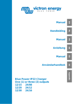 Victron energy Blue Power IP22 Charger Bruksanvisning