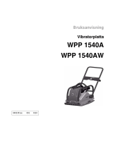 Wacker Neuson WPP1540Aw Användarmanual