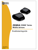 Zebra ZQ500 Snabbstartsguide