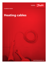 Danfoss heating cables Bruksanvisningar