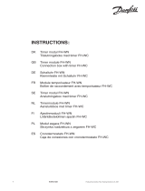 Danfoss Timer module FH-WN, Connection box Installationsguide