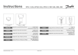 Danfoss VFG(S) / VFQ (DN 150-250) Bruksanvisningar