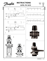 Danfoss AVPB, PN 16/25 Bruksanvisningar