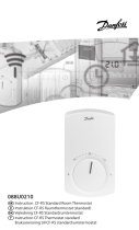 Danfoss CF-RS Standard Room Thermostat Installationsguide