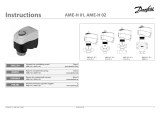 Danfoss AME-H 01, AME-H 02 Bruksanvisningar