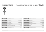 Danfoss AFP / VFG 2 Bruksanvisningar