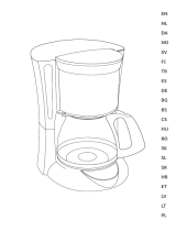 Tefal CM360812 Kaffeemaschine Bruksanvisning