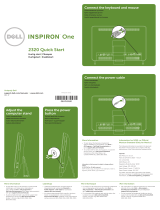 Dell Inspiron One 2320 Snabbstartsguide