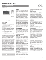 OJ Electronics OJ-Air2FanIO21 Bruksanvisningar