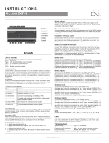 OJ Electronics OJ-Air2-EXT45 Bruksanvisningar