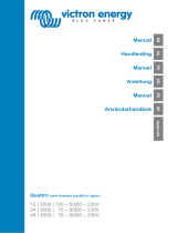 Victron energy Quattro 3k 50-50A 230V (firmware xxxx4xx) Bruksanvisning