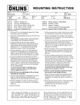 Ohlins SU805 Mounting Instruction