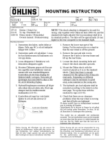 Ohlins SU703 Mounting Instruction