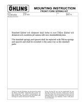 Ohlins 08843-01 Mounting Instruction