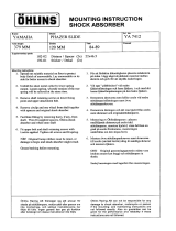 Ohlins YA741 Mounting Instruction