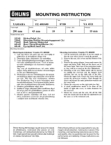 Ohlins YA652 Mounting Instruction