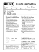 Ohlins YA243 Mounting Instruction