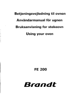 Groupe Brandt FC212XN1 Bruksanvisning