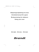 Groupe Brandt FE210XN1 Bruksanvisning