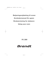 Groupe Brandt FE200XN1 Bruksanvisning