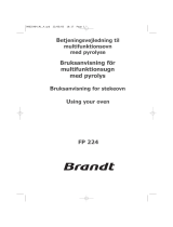 Brandt FP224XN1 Bruksanvisning