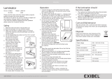 Exibel LA4K Användarmanual