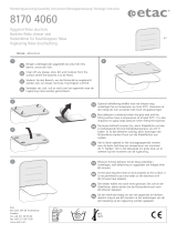 Etac Relax shower seat Assembly Instruction