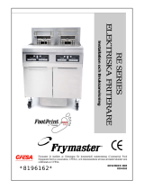 Frymaster RE Series Användarmanual