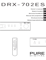 Pure Digital DRX-702ES Användarmanual