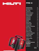 Hilti PRE 3 Bruksanvisningar