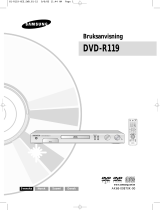 Samsung DVD-R119 Bruksanvisning