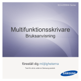 Samsung Samsung MultiXpress SCX-6555 Laser Multifunction Printer series Användarmanual