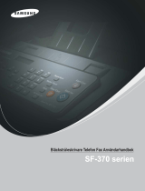Samsung SF-370 Bruksanvisningar