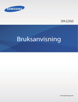 Samsung SM-G350 Bruksanvisning