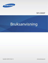 Samsung SM-G900F Bruksanvisning