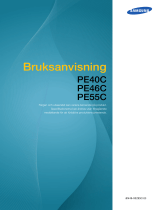 Samsung PE40C Bruksanvisning