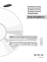 Samsung DVD-R120 Bruksanvisning