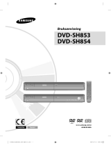 Samsung DVD-SH853 Bruksanvisning