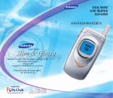Samsung SGH-A800 Bruksanvisning