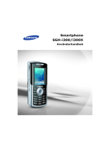 Samsung SGH-I300X Bruksanvisning